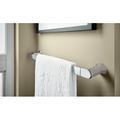Moen Genta LX 18 in. Wall Mounted Towel Bar Metal in Gray | 1.75 H x 3.25 D in | Wayfair BH3818CH