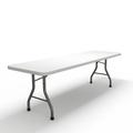 Safco Products Company Event Series Rectangular Folding Table Plastic/Resin/Metal in White | 29 H x 30 W x 96 D in | Wayfair 773096DGWT