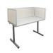 OBEX Acoustical Desk Mounted Privacy Panel | 12 H x 66 W x 0.63 D in | Wayfair 12X66A-A-NA-DM