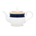 Noritake Odessa Cobalt 43 -oz. Teapot Bone China in Yellow | 6.9 H x 11.2 W x 5 D in | Wayfair 4923-427