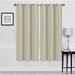 Orren Ellis Ravenna Solid Blackout Thermal Grommet Curtain Panels Polyester in Brown | 63 H in | Wayfair ORNL1047 44473730