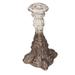 One Allium Way® Magnesium Candlestick Metal in Brown | 16.1 H x 7.5 W x 7.5 D in | Wayfair ONAW3921 43578861