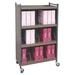 Omnimed Big Beam File Cart 24 Cap Cabinet Style Omnicart Metal in Brown/Gray | 55.13 H x 34.5 W x 17 D in | Wayfair 261524-WG