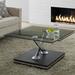 Orren Ellis Parkhurst Coffee Table Metal | 15.75 H x 29.53 W x 29.53 D in | Wayfair CCF28C60E1B344FEA26CDE18477D6332