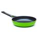 Ozeri Green Earth PTFE-Free Smooth Ceramic Non-Stick Frying Pan Non Stick/Ceramic in Black/Green | 2 H in | Wayfair ZP2-26