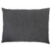 Pom Pom At Home Zuma Cotton Lumbar Pillow Cover & Insert Down/Feather/Cotton in Gray | 28 H x 36 W x 7 D in | Wayfair JC-4000-CH-20