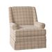 Armchair - Paula Deen Home 33" Wide Swivel Down Cushion Armchair Polyester in Brown | 38 H x 33 W x 37 D in | Wayfair