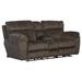 Lark Manor™ Ameja 86" Pillow Top Arm Reclining Loveseat Polyester in Brown | 43 H x 86 W x 43 D in | Wayfair FB4BB20BECC547F686891306C49705C5