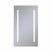 Robern AiO Modern & Contemporary Lighted Bathroom/Vanity Mirror | 39.25 H x 23.125 W x 1.5 D in | Wayfair AM2440RFPW