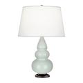 Robert Abbey Table Lamp Ceramic/Fabric in Green | 24.375 H x 7.25 W x 7.25 D in | Wayfair 257X