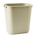 Rubbermaid Commercial Products 3.25 Gallon Trash Can Plastic in Brown | 12.125 H x 11.375 W x 8.25 D in | Wayfair RCP295500BG