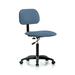 Perch Chairs & Stools Task Chair Upholstered in Blue | 30.5 H x 24 W x 24 D in | Wayfair LBBA2-BNEF