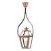 Primo Lanterns Orleans Gas Powered Outdoor Lantern, Copper in Black/Brown | 18 H x 11 W x 13 D in | Wayfair OL-18G_TY