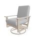 Telescope Casual Wexler Outdoor Rocking Chair w/ Cushions in Brown | 39 H x 29.5 W x 30 D in | Wayfair 5W6D84901