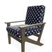 Telescope Casual Wexler Patio Chair w/ Cushions Plastic in Gray/Black/Brown | 38 H x 29.5 W x 31 D in | Wayfair 5W7J94601