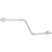 Seachrome Lifestyle & WellnessZuma Angled Wall-Mount 38" Right-Handed Grab Bar Metal in Gray | 3.15 H x 1.25 D in | Wayfair GWR-3638-QCR-SS