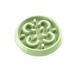 TarHong Hohman Medallion Slow Feeder Melamine, Silicone in Green | 1.6 H x 13 W x 13 D in | Wayfair PFWSB5130MFT