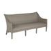 Summer Classics Athena Plus 75.25" Wide Outdoor Wicker Patio Sofa Metal in Gray | 36.25 H x 75.25 W x 33.25 D in | Wayfair 387424