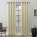 Scott Living Dari Heathered Texture Semi-Sheer Grommet Curtain Panel Polyester in White | 96 H in | Wayfair WF-2BWR3U0