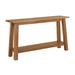 Summer Classics Paige Outdoor Buffet & Console Table Wood in Brown/Gray/White | 34.125 H x 60.375 W x 16 D in | Wayfair 28614