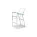 Telescope Casual Bazza Stacking Patio Dining Chair Sling in White | 43.5 H x 26.5 W x 26.5 D in | Wayfair ZQ9606D01