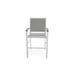 Telescope Casual Bazza 30" Patio Bar Stool in White | 47.5 H x 26.5 W x 26.5 D in | Wayfair ZN9W95701