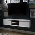 South Shore Agora Floating TV Stand for TVs up to 65" Wood in White | 11.5 H in | Wayfair 9029676