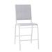 Telescope Casual Reliance Stacking Patio Dining Side Chair Sling in White | 46 H x 21 W x 28 D in | Wayfair 8L9W25701