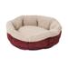 Tucker Murphy Pet™ Mickey Bolster Polyester in Brown/Red | 7 H x 19.5 W x 19.5 D in | Wayfair D82DD20FC94F4EC79561E224D189BFEA