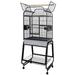 Tucker Murphy Pet™ McKinley 55" Iron Victorian Top Floor w/ Wheels Iron in Gray | 55 H x 17 W x 22 D in | Wayfair B49DC1D235044D34B1470E53FBB9147D