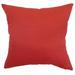 The Pillow Collection Calvi Plain Bedding Sham 100% Cotton | 26 H x 26 W x 8 D in | Wayfair EURO-MVT-1190-RED-C100