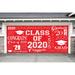 Red Barrel Studio® Graduation Garage Door Mural redPolyester | 84 H x 192 W x 1 D in | Wayfair 47C132F55A1D49798CA8881A2BBAC940