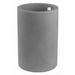 Vondom Cilindro Resin Pot Planter Resin/Plastic in Gray | 39.25 H x 19.75 W x 19.75 D in | Wayfair 40451R-STEEL