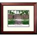 Campus Images Alumnus Lithograph Framed Photographic Print Paper in Black/Red | 17.5 H x 20 W x 1.5 D in | Wayfair NE998R