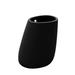 Vondom Stone Resin Pot Planter Resin/Plastic in Black | 27.5 H x 23.5 W x 18.25 D in | Wayfair 55009R-BLACK