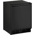 U-Line 3.3 cu. ft. Convertible Mini Fridge Metal in Black | 28.5 H x 20.875 W x 23 D in | Wayfair U-29RB-00A