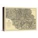 Global Gallery Civil War Military Operations of the Atlanta Campaign, 1876 Graphic Art on Wrapped Canvas in Gray | 12 H x 16 W x 1.5 D in | Wayfair