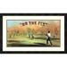 Global Gallery 'On the fly' Framed Vintage Advertisement Paper in Brown/Green | 18 H x 30 W x 1.5 D in | Wayfair DPF-376504-1224-119