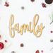 Wrought Studio™ Hand Drawn Family Wood Sign Wall Décor in Brown/Gray/Yellow | 7.5 H x 12 W in | Wayfair VRKG3331 39317295