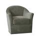 Barrel Chair - Fairfield Chair Bosley 34" Wide Swivel Barrel Chair Polyester in Green | 34 H x 34 W x 34 D in | Wayfair 6111-31_9953 22_1009Pewter