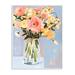 Stupell Industries Chic Floral Bouquet Pastel Spring Flowers by Victoria Borges - Graphic Art Print on Wood in Brown | 15 H x 10 W in | Wayfair