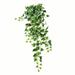 Astoria Grand Artificial Varigated Ivy Hanging Bush Plastic | 34 H x 8 W x 10 D in | Wayfair F2908704198E49E0814FE9E6CEE3876C