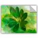 Winston Porter Summer Leaf I Removable Wall Decal Vinyl in Green | 8 H x 10 W in | Wayfair 6orl275a0810p