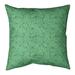 Latitude Run® Avicia RPG Indoor/Outdoor Throw Pillow Polyester/Polyfill blend in Green/Black | 18 H x 18 W x 9.5 D in | Wayfair