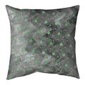 East Urban Home Mcguigan Planets & Stars Rectangular Cotton Throw Pillow Cover & Insert Cotton in Gray/Green | 20 W x 1 D in | Wayfair