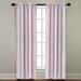 Latitude Run® Kazik 100% Cotton Striped Room Darkening Rod Pocket Single Curtain Panel 100% Cotton in Pink | 72 H in | Wayfair