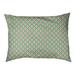 Tucker Murphy Pet™ Campion Geometric Outdoor Dog Pillow Polyester in Green | 14 H x 42.5 W x 17 D in | Wayfair 05C6E37900ED4437A4D79F873224491E