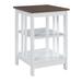 Latitude Run® Aidia End Table w/ Storage Wood in Gray | 23.75 H x 15.75 W x 15.75 D in | Wayfair F167C2F0593C482DBEE6AE7783E3ACF8