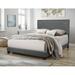 Red Barrel Studio® Standard Bed Upholstered in White | 50 H x 64 W x 86 D in | Wayfair 8CD735859F724587A2BF3711FC8B3A2F