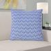 Latitude Run® Avicia Art Deco Throw Pillow Linen in Blue | 20 H x 20 W x 3 D in | Wayfair 085CBB14F3774DF8AF13FDC1C0055C40